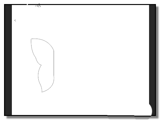 PS怎么画一个大红色的蝴蝶?