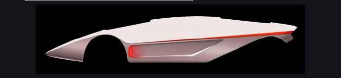 ps绘制炫酷质感的拟物化跑车教程