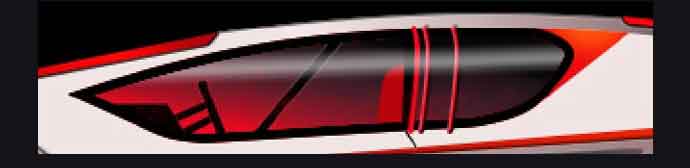 ps绘制炫酷质感的拟物化跑车教程