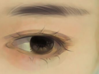 PS大神教你如何把古风汉服美女图片转为水墨风仿手绘效果