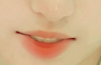 PS大神教你如何把古风汉服美女图片转为水墨风仿手绘效果