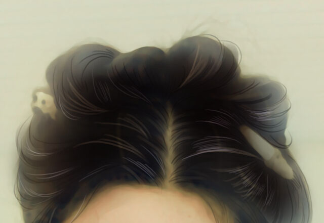 PS大神教你如何把古风汉服美女图片转为水墨风仿手绘效果