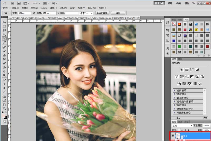PS怎么给照片添加精细的网格效果?