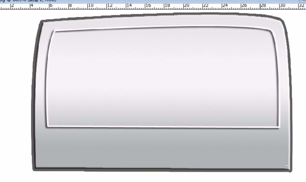 PS怎么绘制一款可爱的卡通微波炉图形?