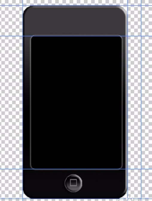 PS怎么绘制一个双面苹果手机图片?