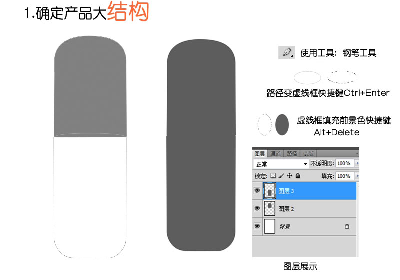 PS手绘逼真的电商资生堂产品效果图教程