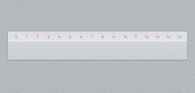 ps怎么绘制逼真标尺? ps直尺的绘制方法