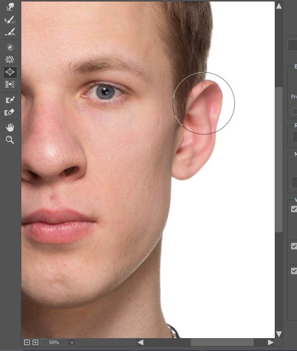 ps怎样给年轻人添加皱纹变成老年人效果?ps人物变老详细制作教程