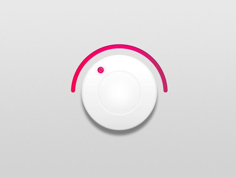 ps快速制作一个旋转空调按钮图标教程