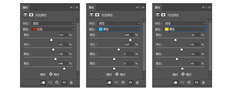 PS利用图层混合+画笔叠加把白天街道图片变黑夜霓虹灯效果教程