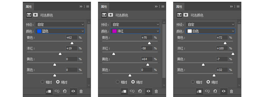 PS利用图层混合+画笔叠加把白天街道图片变黑夜霓虹灯效果教程