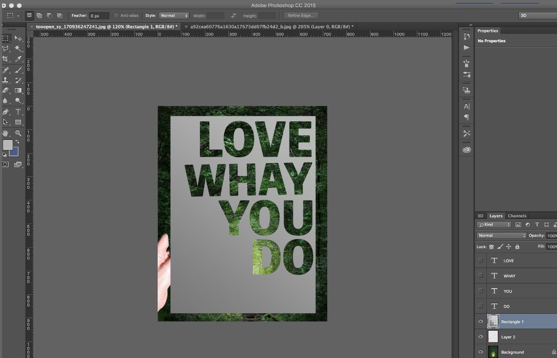 ps怎么设计一款镂空的文字手牌海报? ps实物拍摄海报的制作方法