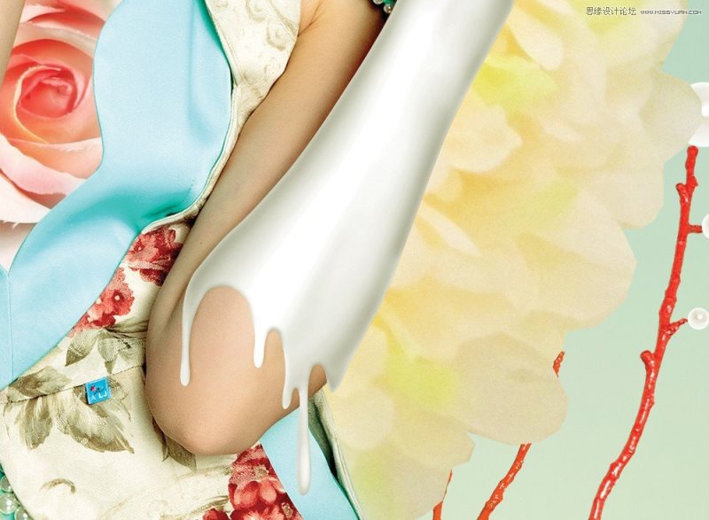 Photoshop设计3d立体时尚的人物杂志海报教程