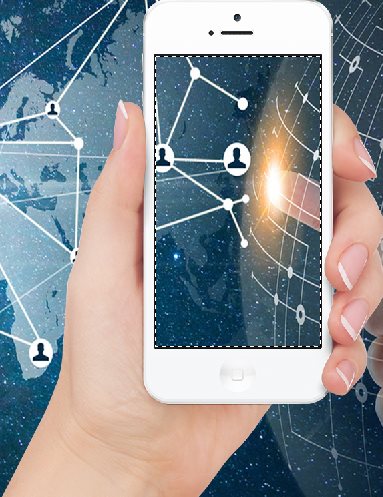 PS制作三张图片在手机上循环播放的效果教程