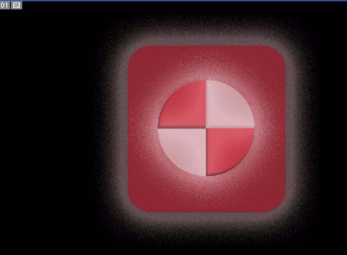 ps绘制淡淡发光的暗夜指示灯标志