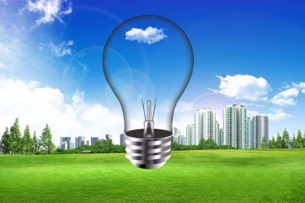 ps怎么设计创意的灯泡图形的环保海报?