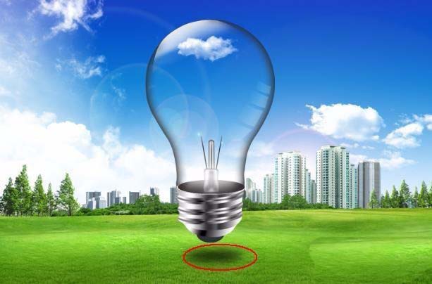 ps怎么设计创意的灯泡图形的环保海报?