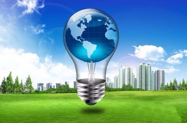 ps怎么设计创意的灯泡图形的环保海报?