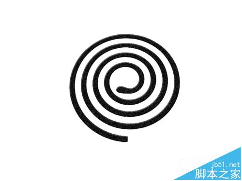 ps怎么绘制蚊香片图形?photoshop立体特效效果