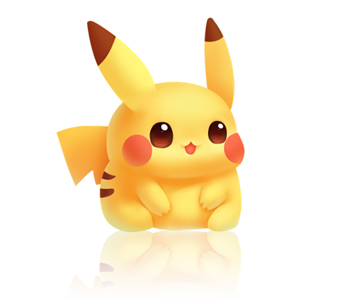 PS鼠绘超可爱的卡通角色皮卡丘