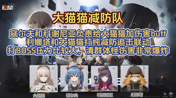 少女前线2追放 少女前线2追放大猫猫减防队图1