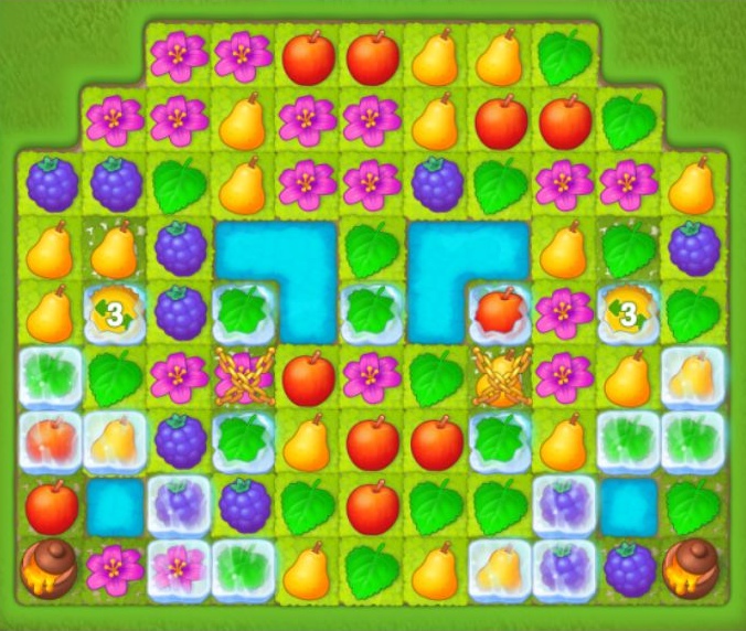 梦幻花园第341关如何通关图1