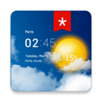 透明时钟天气插件下载最新app