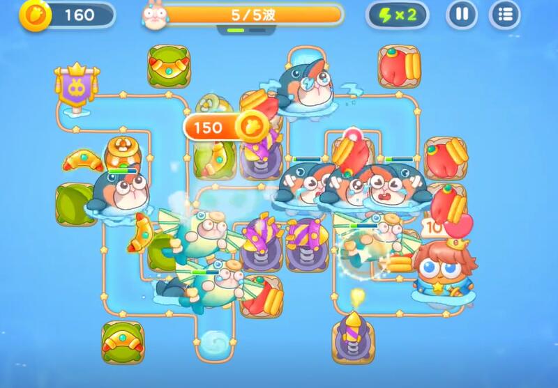 保卫萝卜4海的闺女第63关攻略