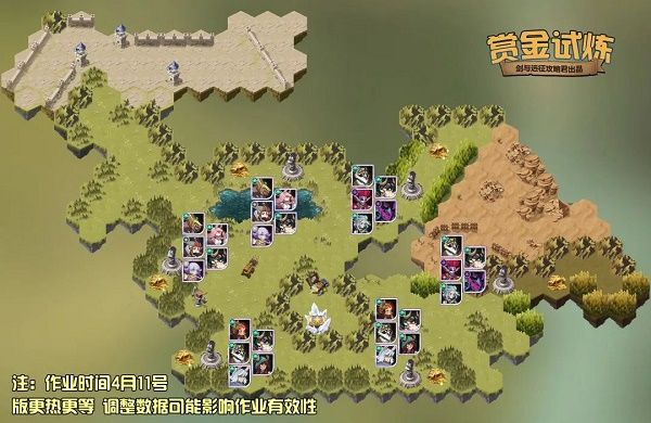 剑与远征风帷剑客瑟恩赏金试炼之地通关玩法攻略