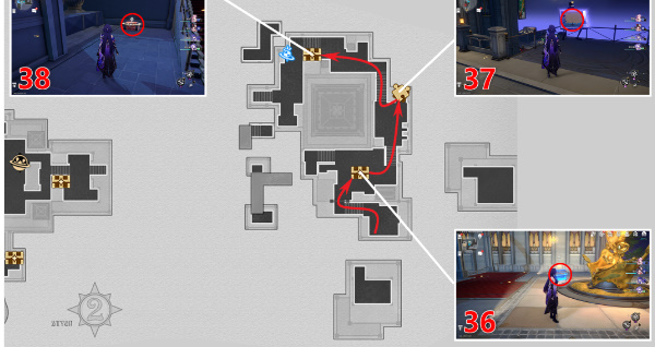 星穹铁道热砂海选会场全宝箱位置攻略