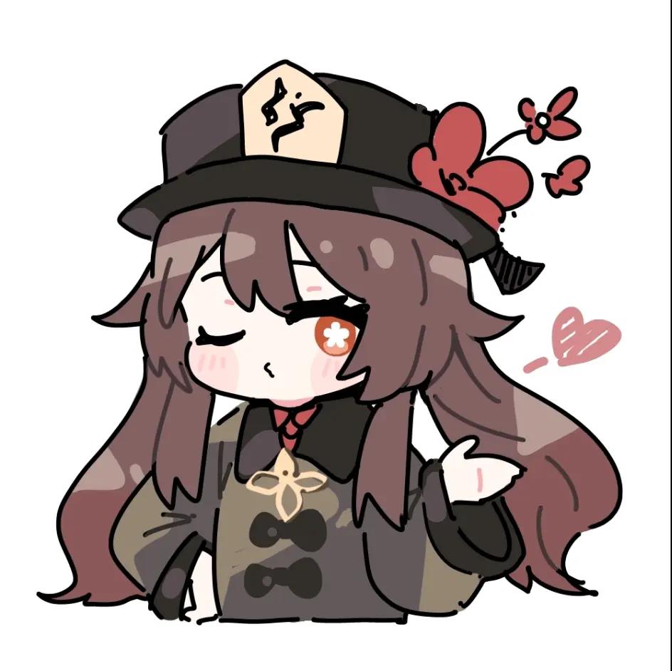 原神胡桃表情包大全