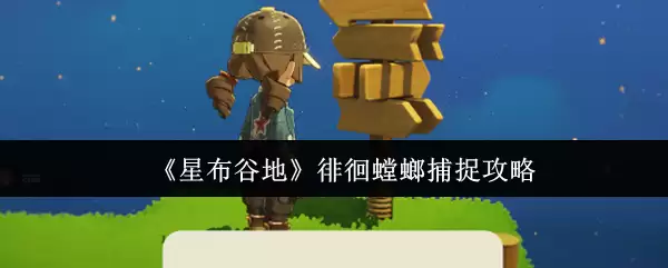 星露谷物语萤火虫捕捉攻略:3步轻松获取稀有虫类