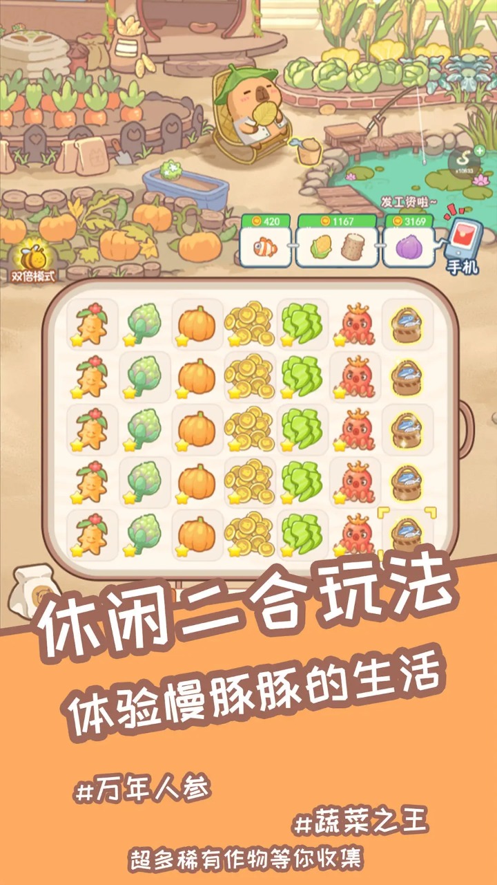 慢豚豚的生活内置菜单