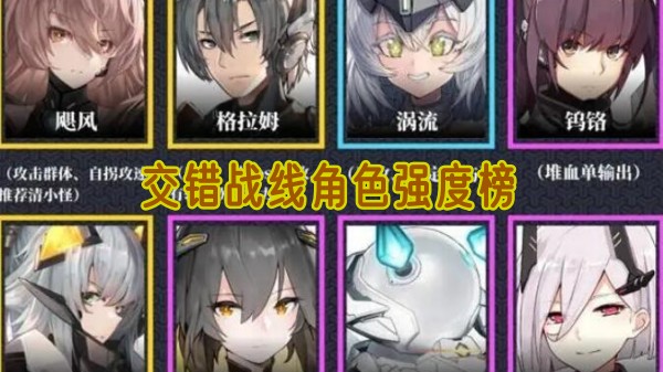 交错战线角色强度榜