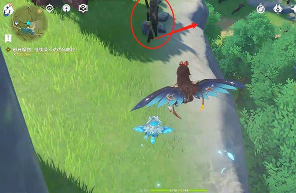 原神避开魔物深入达达乌帕谷完成攻略