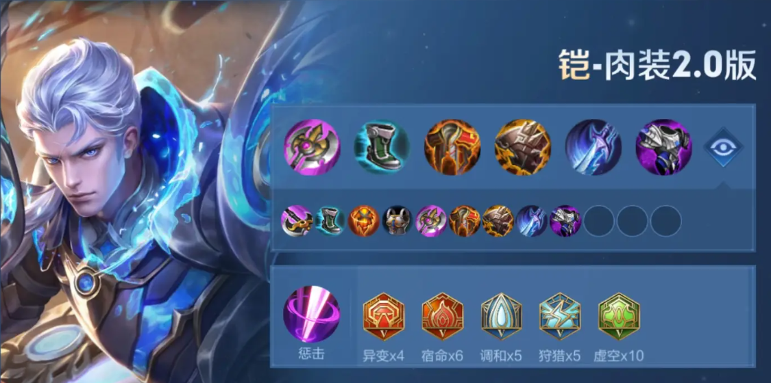 王者荣耀肉铠怎么出装