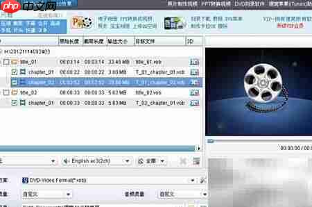 如何复制DVD视频文件
