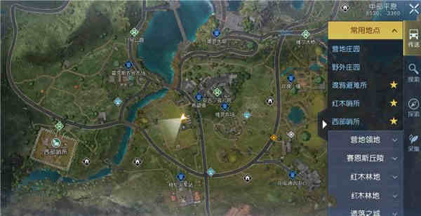 黎明觉醒藏宝图稻草人位置介绍