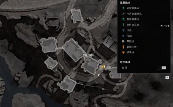 《三角洲行动》长弓酒店门口L4密码门密码位置