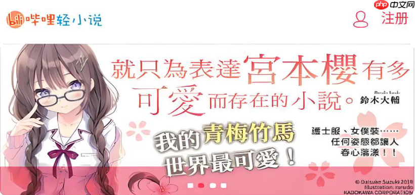 哔哩轻小说完整版入口 同人文库