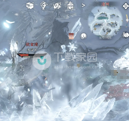 逆水寒手游沧州山洞及野怪位置介绍