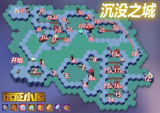 剑与远征沉没之城攻略