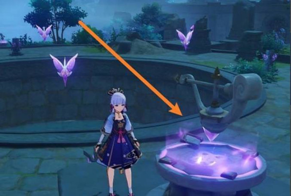 原神水月池四个雷柱子点亮方法