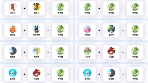 幻兽帕鲁踏春兔怎么配