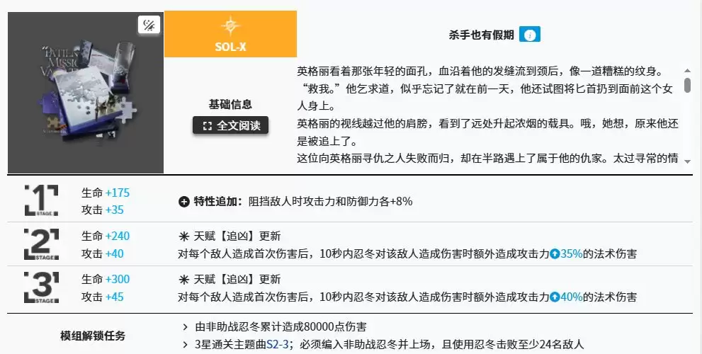 明日方舟终末地：深度评测忍冬干员技能强度