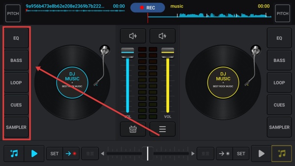 DJ混音器